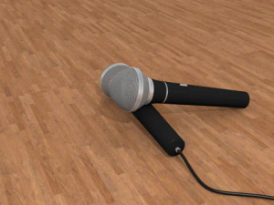 microphone 3D Model
