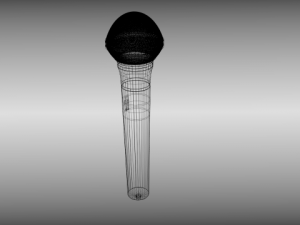 microphone 3Dモデル