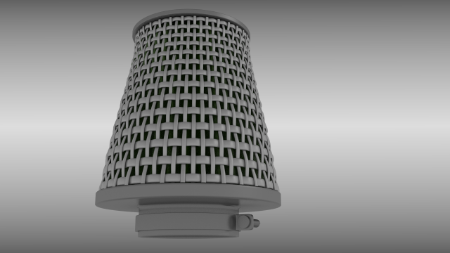 air filter Model 3D .c4d .max .obj .3ds .fbx .stl .blend 