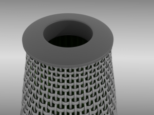 air filter Model 3D