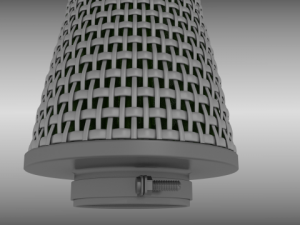 air filter Model 3D