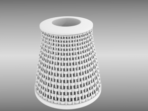 air filter Model 3D