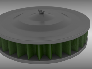 air filter 3D 模型