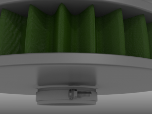 air filter Model 3D