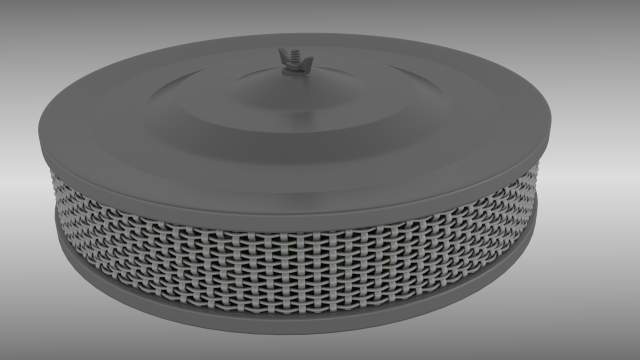 air filter 3D मॉडल .c4d .max .obj .3ds .fbx .stl .blend 
