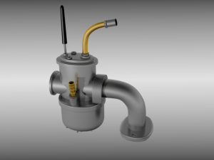 moped carburetor 3D Модель