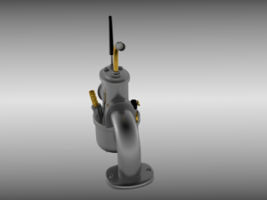 moped carburetor 3D Модель