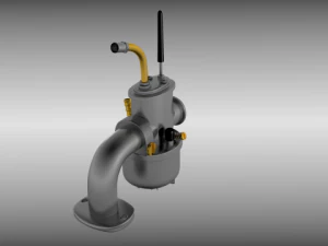 moped carburetor 3D Model
