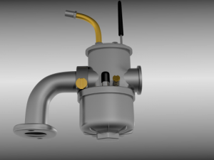 moped carburetor 3D Модель