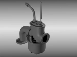 moped carburetor 3D Model