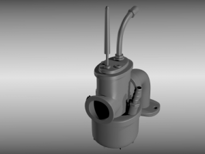 moped carburetor 3D Модель