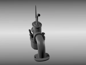 moped carburetor 3D Model