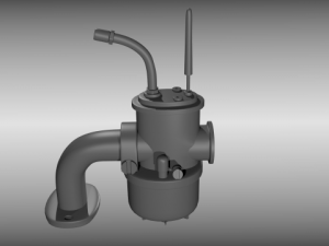 moped carburetor 3D Модель