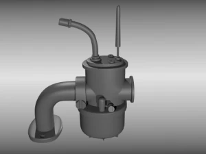moped carburetor 3D Model