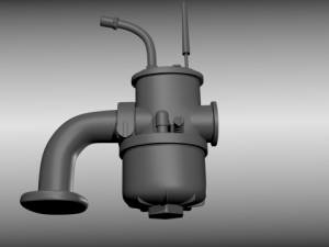 moped carburetor 3D Модель