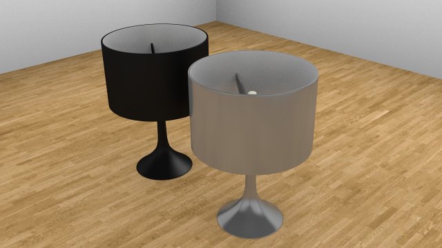 flos spun lamp 3D 模型 .c4d .max .obj .3ds .fbx .stl .blend 
