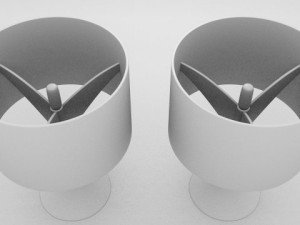 flos spun lamp 3D 模型