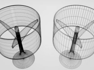 flos spun lamp 3D Model