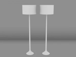 flos spun lamp 3D Model