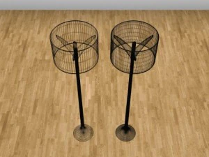 flos spun lamp 3D Model
