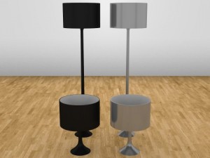 flos spun lamp pack 3D Model