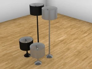 フロス スパン ランプ パック 3Dモデル