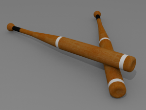 baseball bat 3D 模型