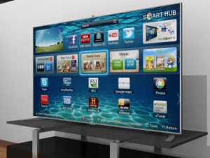 samsung f8000 smart tv 3D Model