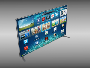 samsung f8000 smart tv 3Dモデル