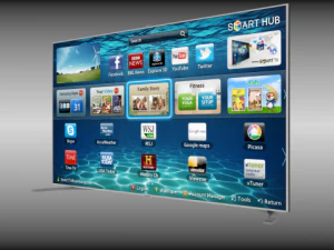 samsung f8000 smart tv 3D Model