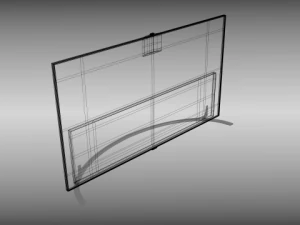 samsung f8000 smart tv 3D Model