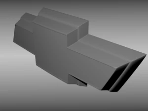 logo della Chevrolet Modello 3D