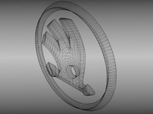 skoda logo Modelo 3D