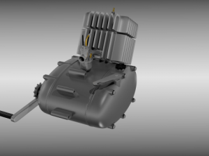 moped engine 3D Model