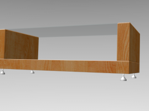 coffe table 3D 모델