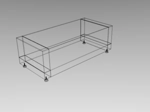 mesa de caf&eacute; Modelo 3D