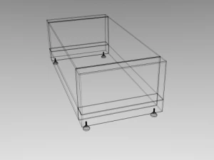 mesa de caf&eacute; Modelo 3D