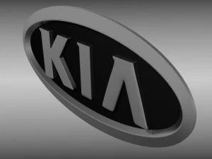 logo kia Modello 3D