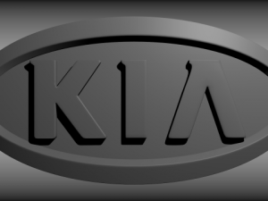 kia logo 3D Model