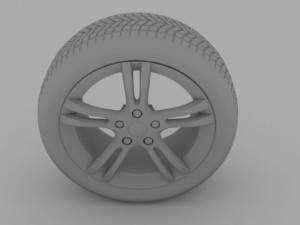 bmw wheel Modello 3D