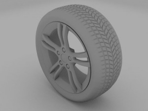 bmw wheel Modello 3D