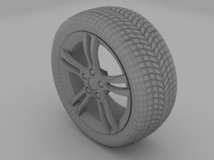 bmw wheel Modello 3D