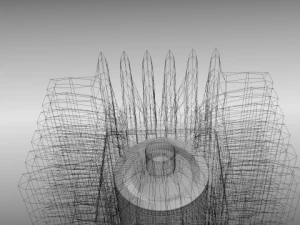 two stroke animated cylinder 3D Model