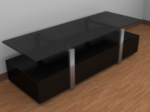 tv table Model 3D