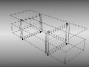 tv table 3D Model