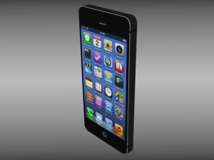iphone 5 Modelo 3D