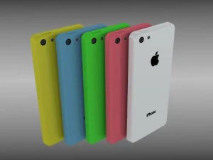 iphone 5s and 5c collection 3D Model