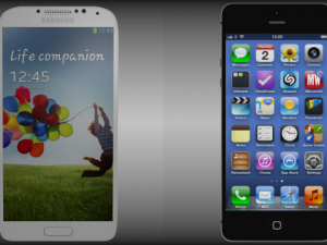 iphone 5  samsung galaxy s4 pack 3D Model