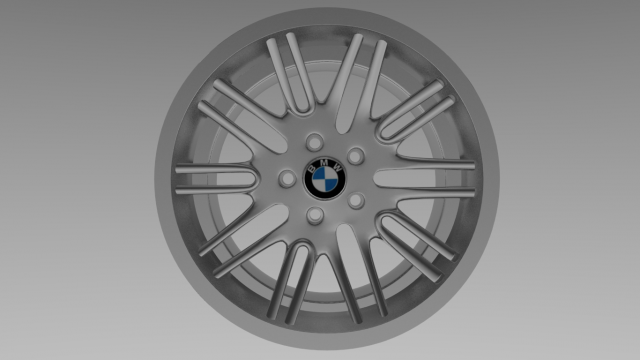 bmw rim 3D Model .c4d .max .obj .3ds .fbx .stl .blend 