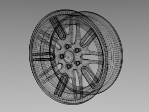bmw rim 3D Model